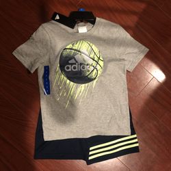 Adidas toddler boy 2-pieces active set