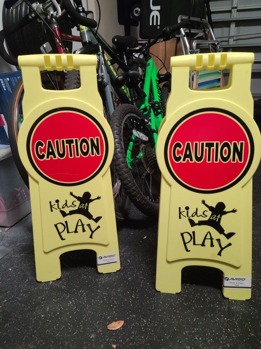 Kids At Play Signs