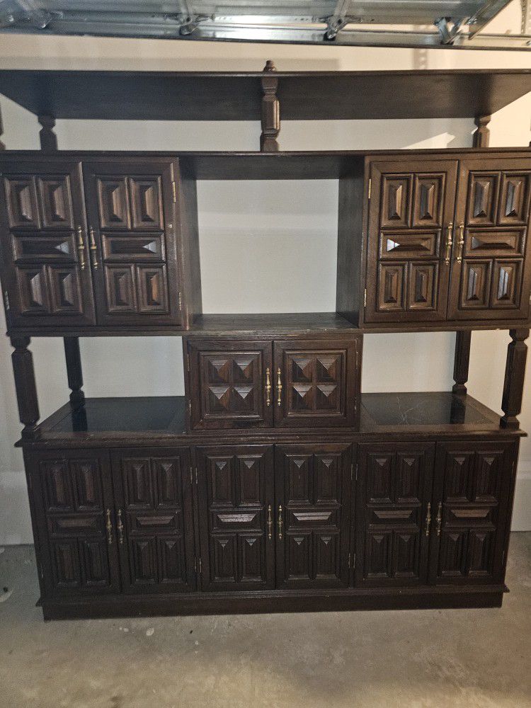 Beautiful Old Style TV Stand / Bar