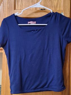 Girls blue blouse