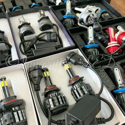 Led Headlight Bulbs Luces for headlight foglight interior 