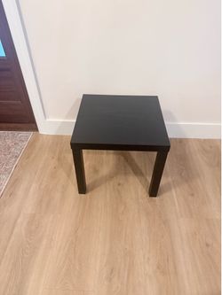 Small Black Side/End Table