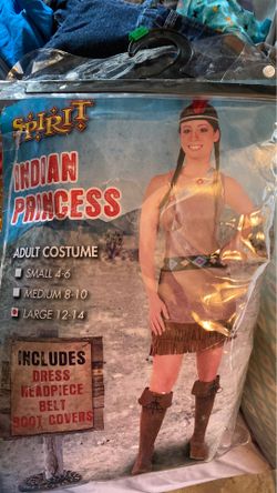 Women’s Indian costume large