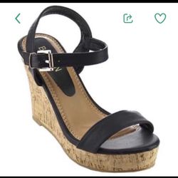 Women's Classic Platform Toe Strap Wedge Dress Sandals $17