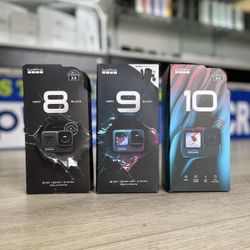 GoPro Hero 8, Hero 9 & Hero 10 Available 