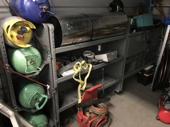 Tool rack.