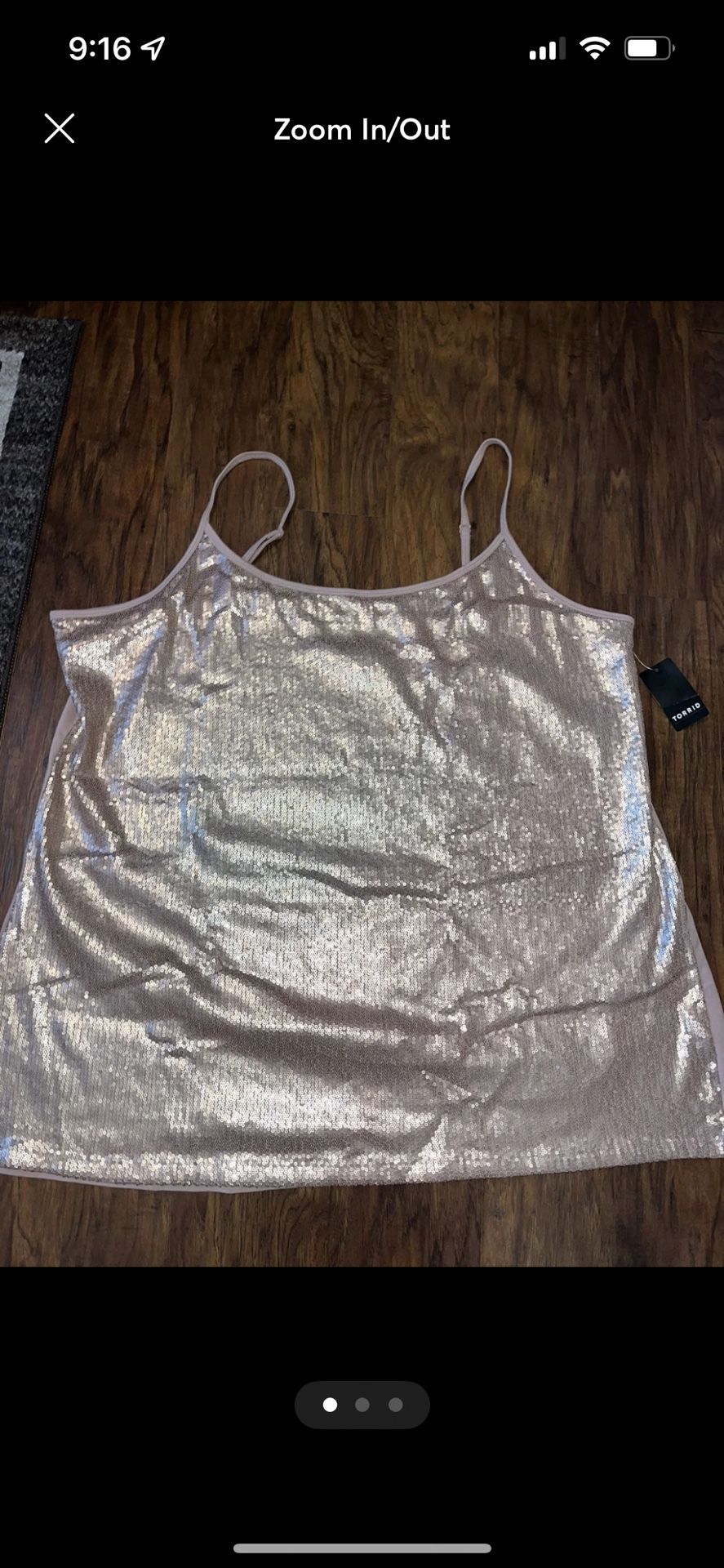 NWT Torrid Pink Tank Top