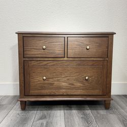 Mid Century Solid Wood Chest Dresser Cabinet