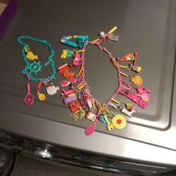 Vintage 80s Charms Necklace 32 Charms!