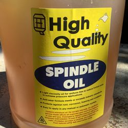 Milling machine  spindle  oil