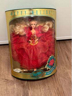 1993 Happy Holidays Barbie Special Edition – New in Box Vintage Collector Doll