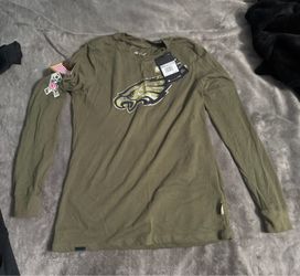 Selling Brand New Womens XS Camo Long Sleeve Eagles shirt for $20!