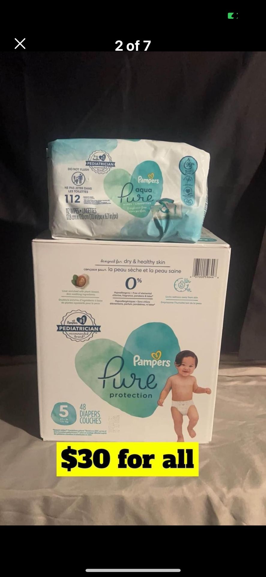 Pampers & Wipes