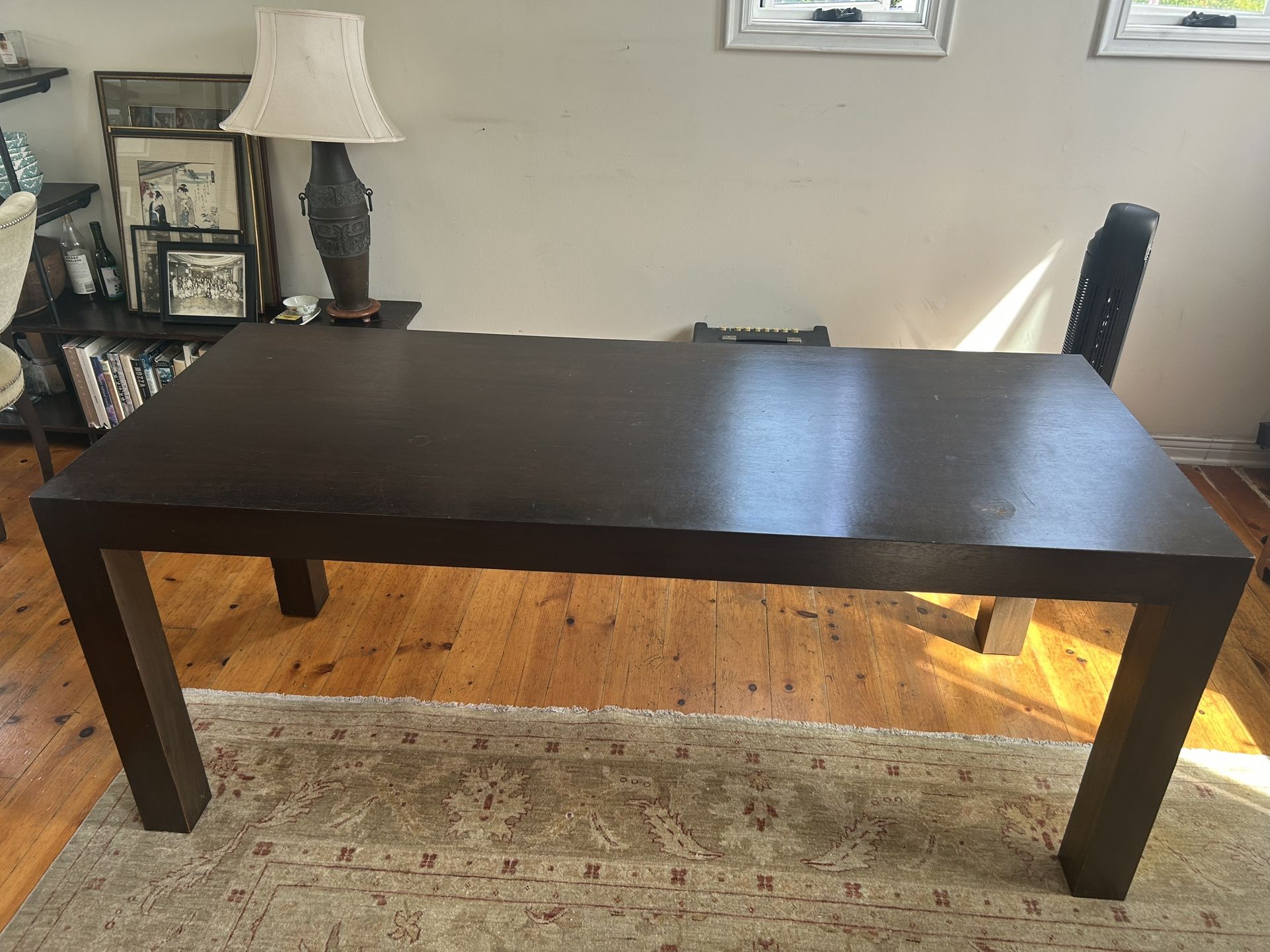 Black Dining Table