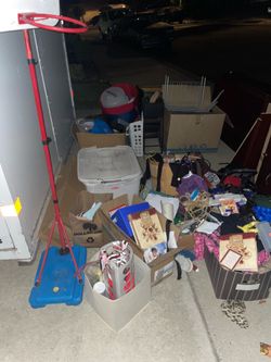 Lots of free items. 25451 Boxelder dr 92563