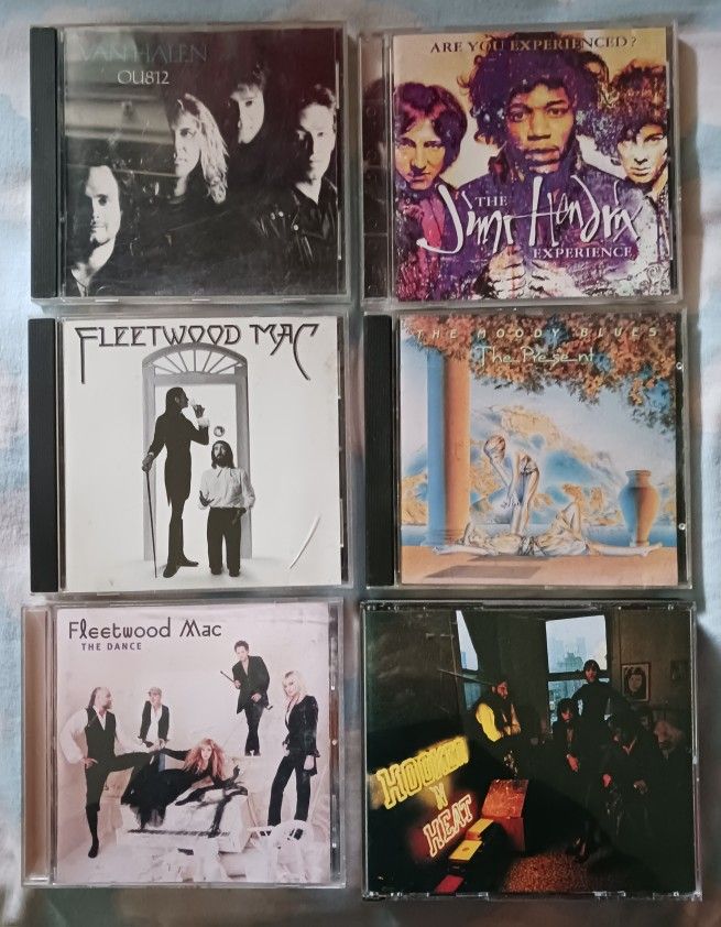 Rock Classic Cds (6)