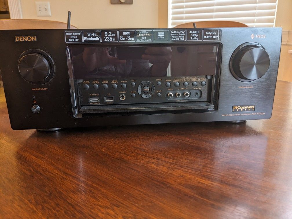 Denon AVR-X4400H 4K Atmos Receiver