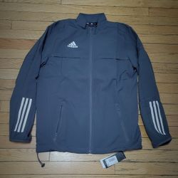 Adidas Youth R.N.K. Jckt Grefiv XL Gray Jacket