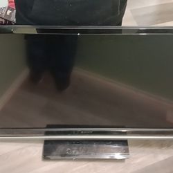 Black 46" Sony Flat Screen TV 