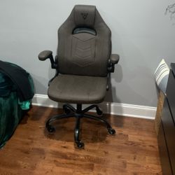 Brown Faux Leather Gaming Chair