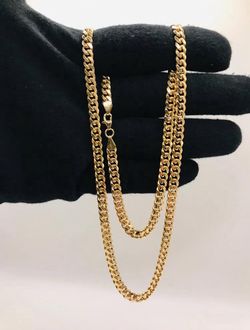 10k SOLID CUBAN LINK CHAIN