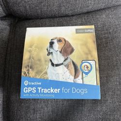 Tractive GPS Tracker For Dogs With Active Monitoring  - Brown