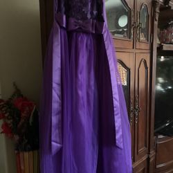Girls Purple Dress