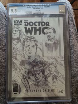 Doctor Who: Prisoners of Time #12 Cgc 9.8