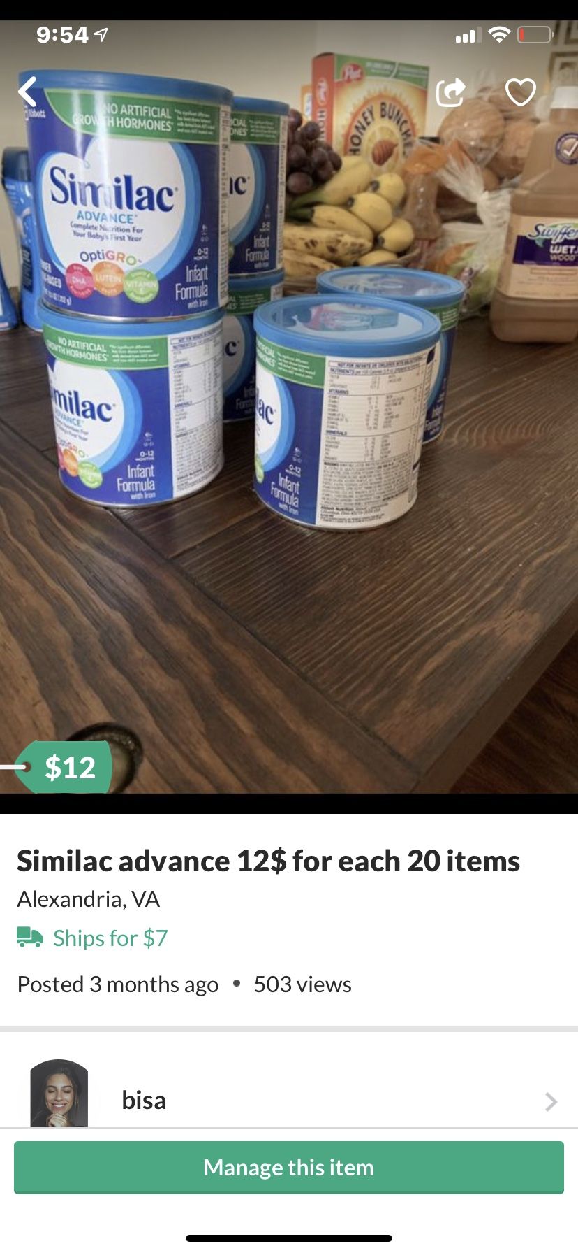 Similac advance