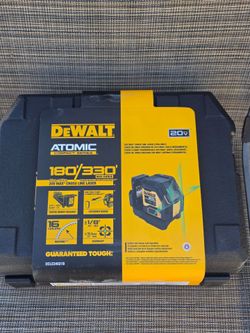 Dewalt 20V Green Cross Line Laser Level (Tool-Only) Brand New