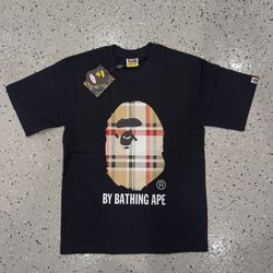 Burrberry bape shirt