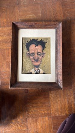 Original Painting In Vintage Frame