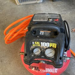 Central Pneumatic 100 Psi Mini Air Compressor