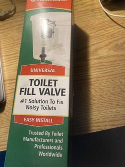 New In Box, Fluid master Toilet Fill Valve