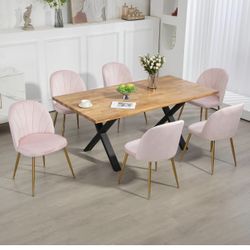 Dining Chair Set Of 6 New