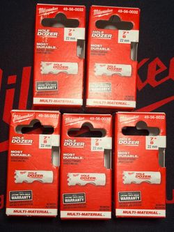Milwaukee 7/8 in. Hole Dozer Bi-Metal Hole Saw