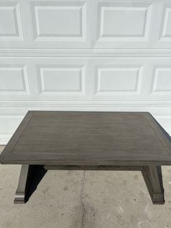 Gray Wood coffee Table