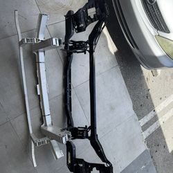 2019 - 2023 BMW Z4 G29 OEM FRONT RADIATOR SUPPORT W/ Bumper Cover Support Rail