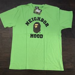 A Bathing Ape BAPE X Neighborhood T-Shirt Size XXL 