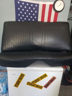 1st Gen Camaro Rear Seats OEM 67-69