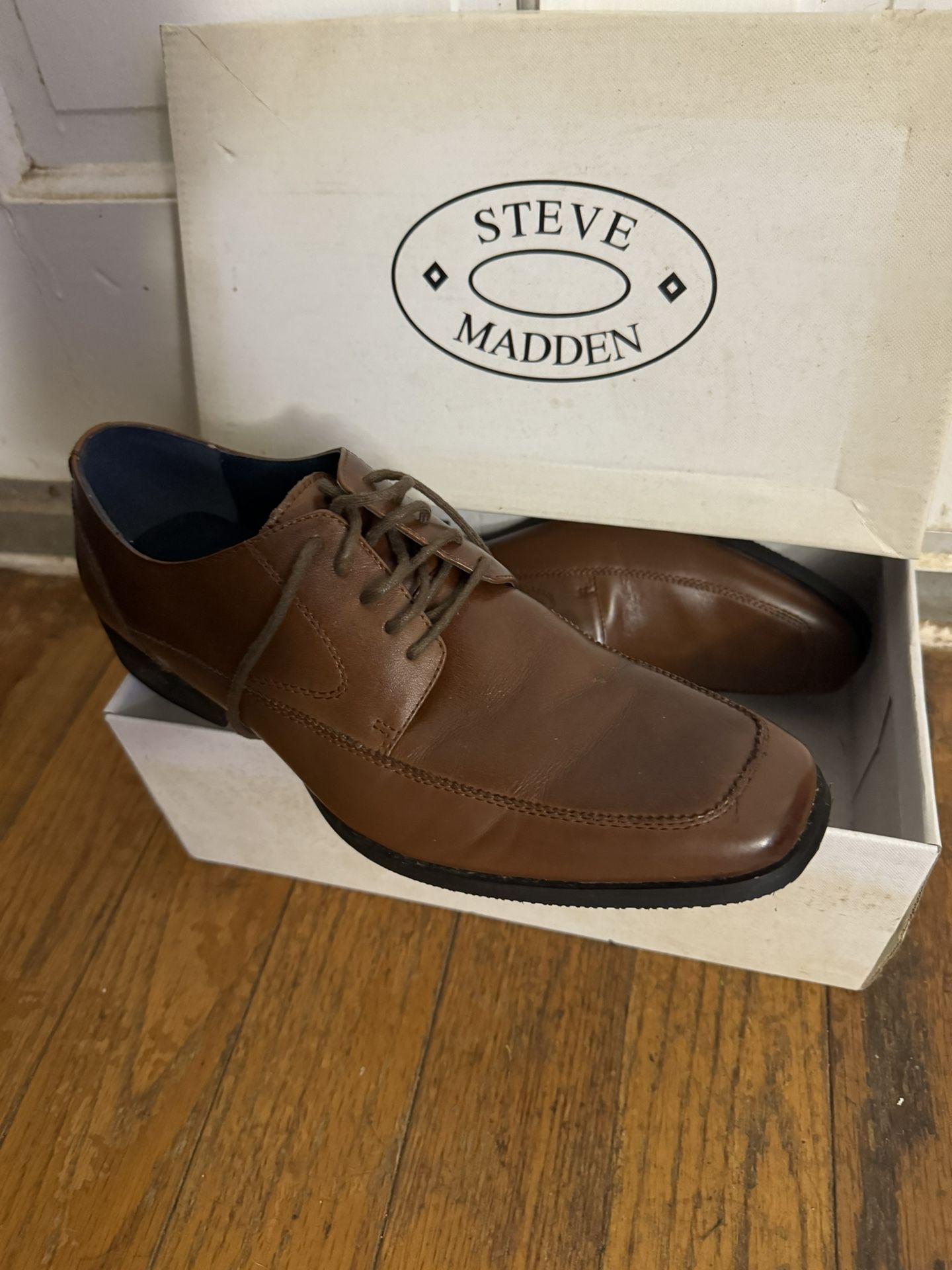 Men's Brown Steve Madden Dress Shoes 8.5