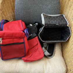 Lunch Bags / Cooler Bags / Some With Take Out Ice Packs - All For $10