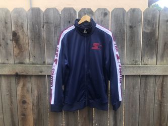 Starter X HUF Track Jacket Size Large Streetwear Supreme Bape Vintage