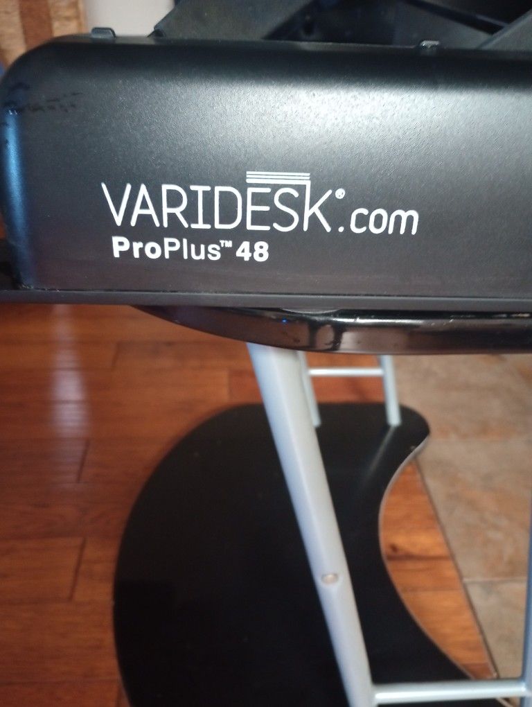 VARIDESK 48" With Office Chair Rolling Desk