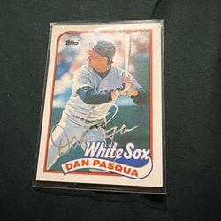Dan Pasquale signed card