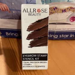Eyebrow Stamp Stencil Kit