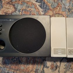 Yamaha Speakers And Subwhoofer 