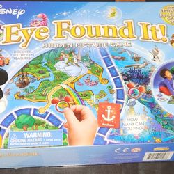 Disney Eye Found It! Hidden Picture Board Game 2016 Ravensburger 