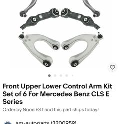 Mercedes Upper & Lower Control Arms