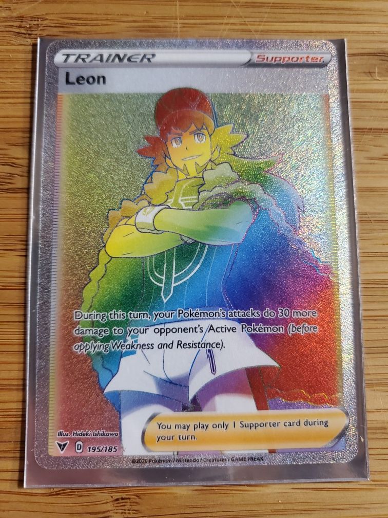 Leon Pokemon Vivid voltage RR